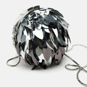 ZARA SEQUIN CROSSBODY BAG